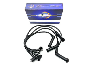 Juego Cables Bujias Hyundai Excell 1.3 1.5 Todos Negro 1