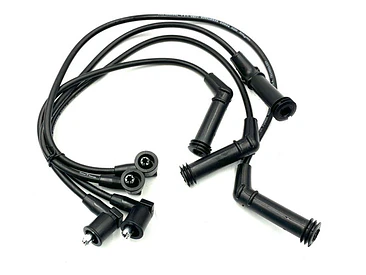 Juego Cables Bujias Hyundai Excell 1.3 1.5 Todos Negro 2