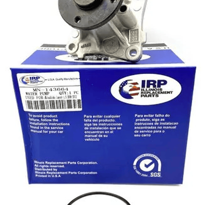 Bomba Agua Mitsubishi Lancer 1.5 2007-2012  4a91 Cy2a 3