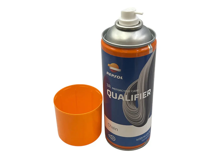 Lubricante Repsol Para Cadena De Moto Qualifier Chain 400ml 4