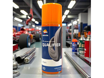 Lubricante Repsol Para Cadena De Moto Qualifier Chain 400ml 1
