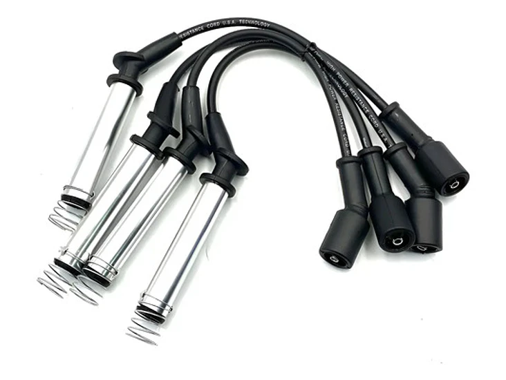 Juego Cables Bujias Chevrolet Prisma 1.4 2017-2020 Negro 1