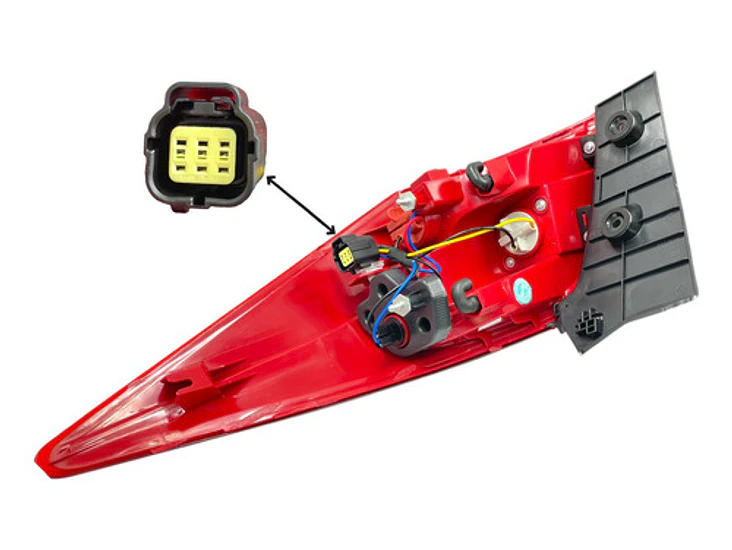 Farol Trasero Izquierdo Para Jac S2 1.5  2016 - 2020 Izquierdo/conductor 4