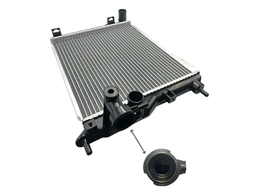 Radiador Motor Para Hyundai Getz 1.3 2003 - 2006 3