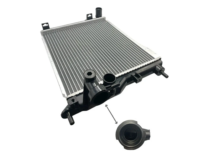 Radiador Motor Para Hyundai Getz 1.3 2003 - 2006 3