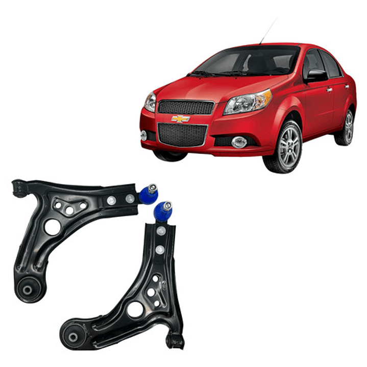 Par Bandejas Suspensión Aveo 1.4 04 A 16 Delantera 1