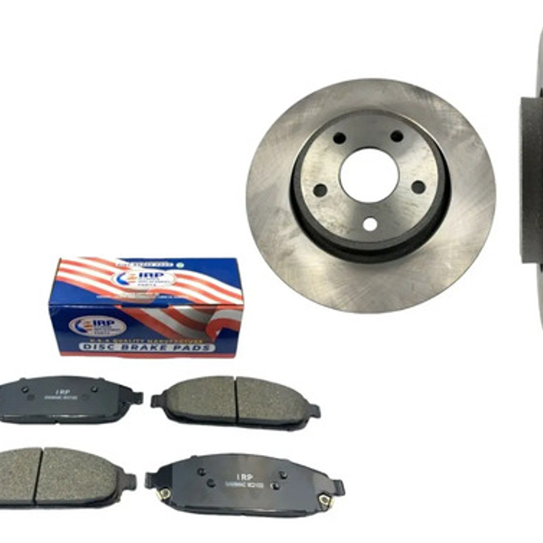 Pastilla Cerámica + Disco Delantero Jeep Commander 2005-2011 1