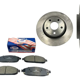 Pastilla Cerámica + Disco Delantero Jeep Commander 2005-2011