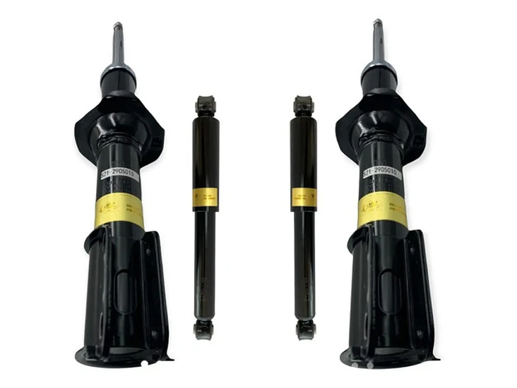 Amortiguadores Delanteros +trasero Para Chery Face 1.3 08-14 1