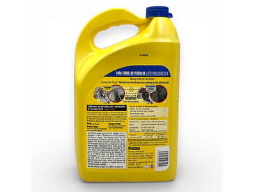 Refrigerante Anticongelante Prestone 35% Amarillo 3