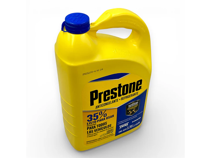 Refrigerante Anticongelante Prestone 35% Amarillo 4