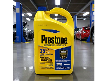Refrigerante Anticongelante Prestone 35% Amarillo 1