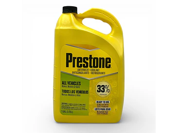 Anticongelante Refrigerante Prestone Coolant Mezcla 33% 3