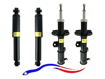 Amortiguador Delantero + Trasero Para Hyundai Accent Rb 2011-2021 1