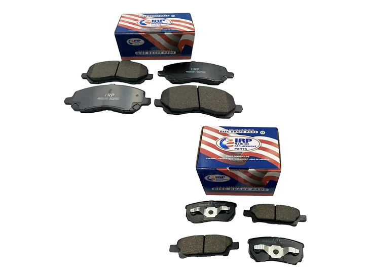 Pastilla Cerámica Delantera + Trasera Jeep Compass 2007-2017 1