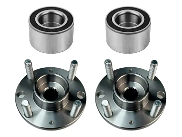 Mazas Delantera + Rodamiento Para Chevrolet Sail 1.4 2011-17 2