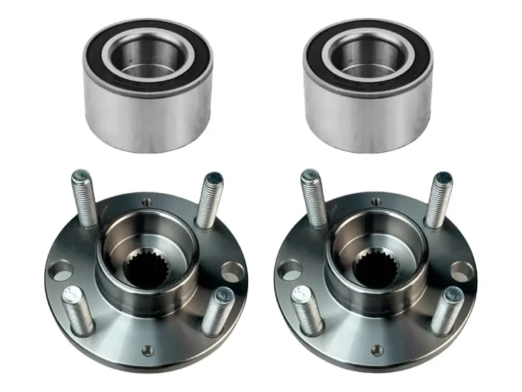 Mazas Delantera + Rodamiento Para Chevrolet Sail 1.4 2011-17 2