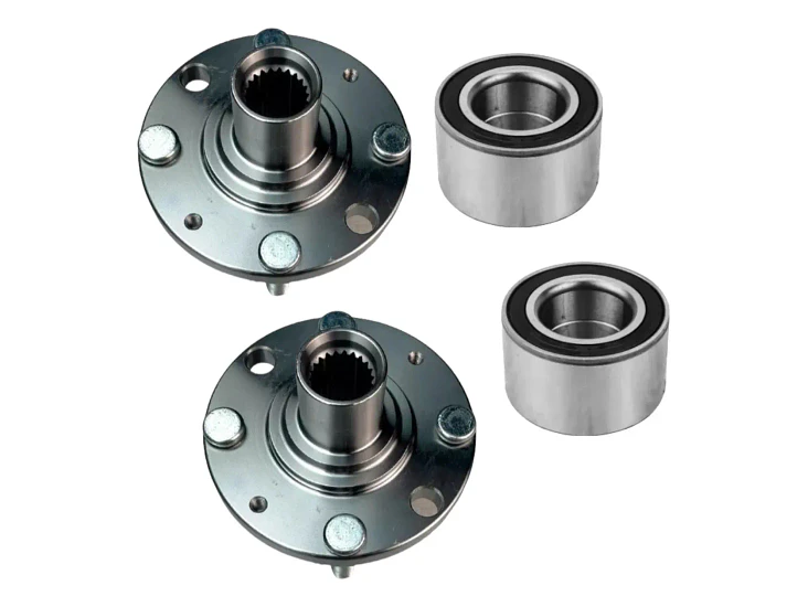Mazas Delantera + Rodamiento Para Chevrolet Sail 1.4 2011-17 4