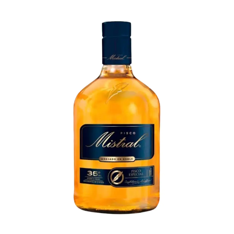 Pisco Mistral Añejado en Roble 35° Botella 1 L 1