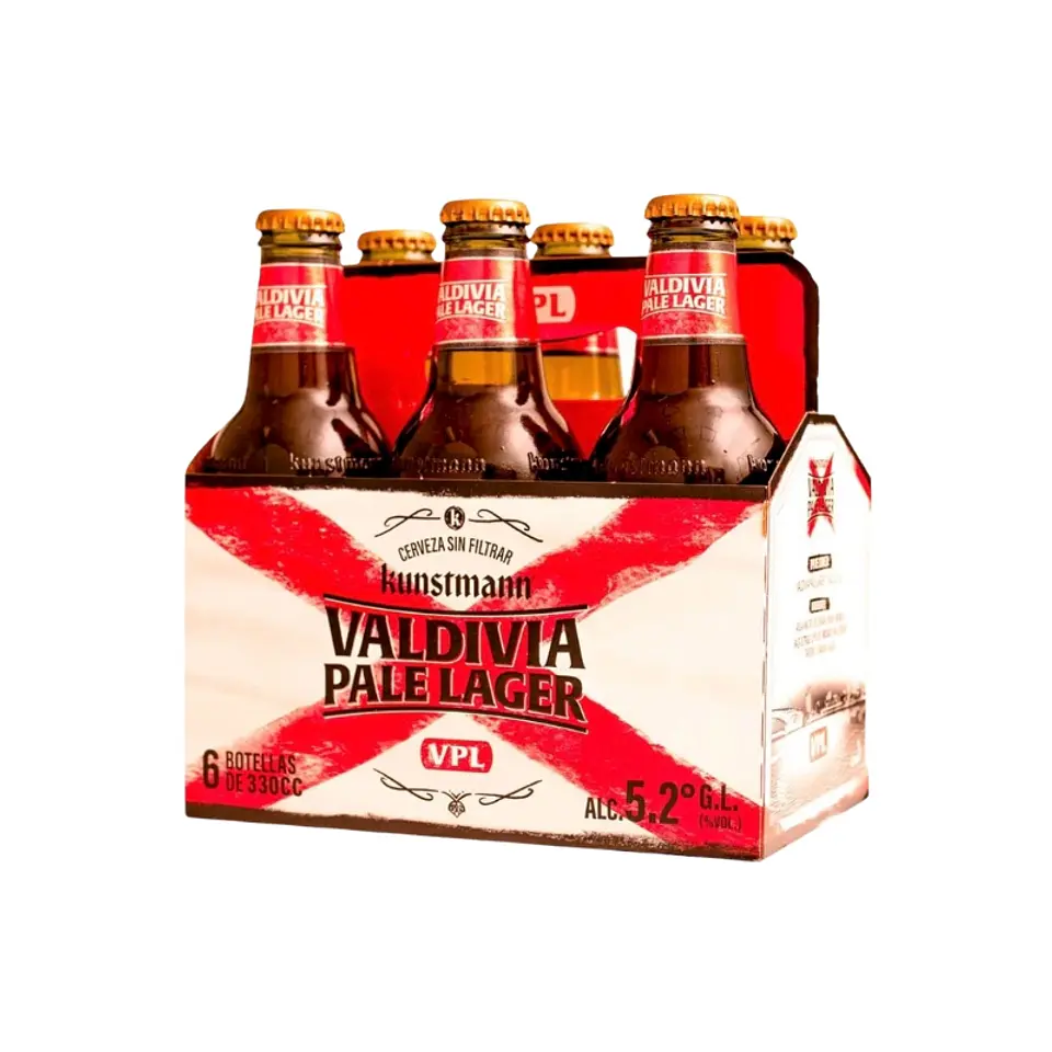 Pack 6 un. Cerveza Kunstmann Torobayo Pale Ale 5.2° 330 cc 2