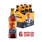 Pack 6 un. Cerveza Austral Patagonia Red Lager 5.0° 330 cc - Miniatura 1