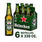 Pack 6 un. Cerveza Heineken Lager 5.0° 330 cc - Miniatura 1