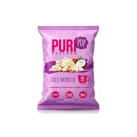 Puripop Popcorn Coco Vainilla 25gr