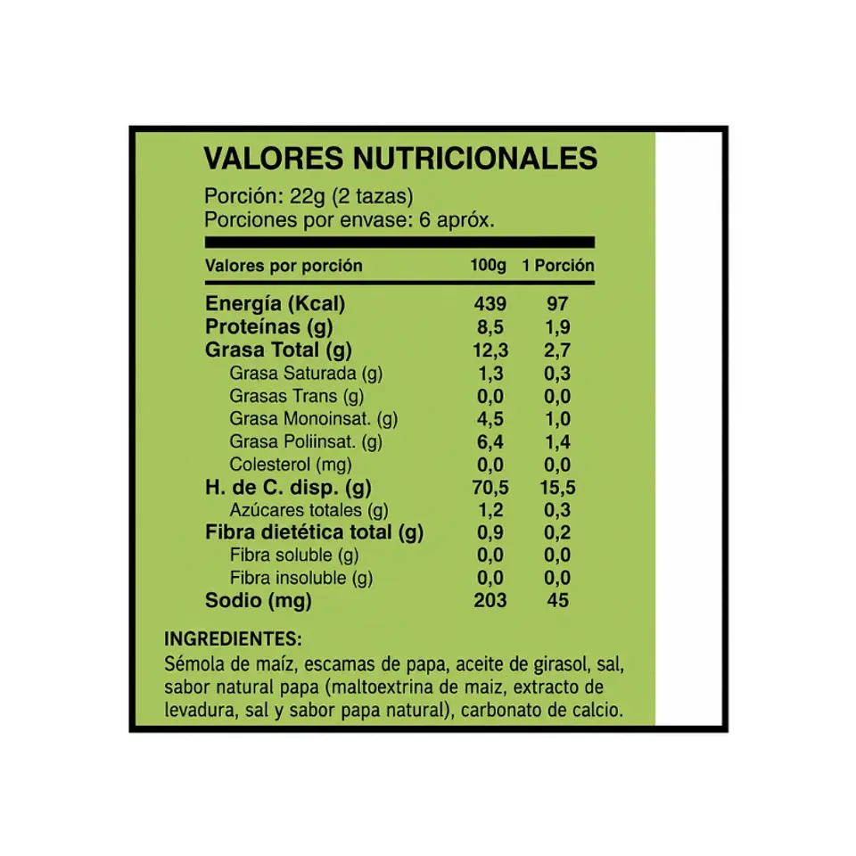 Puri Crunchy Papa Familiar 140gr 2