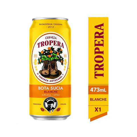 Tropera Bota Sucia Blanche 473cc