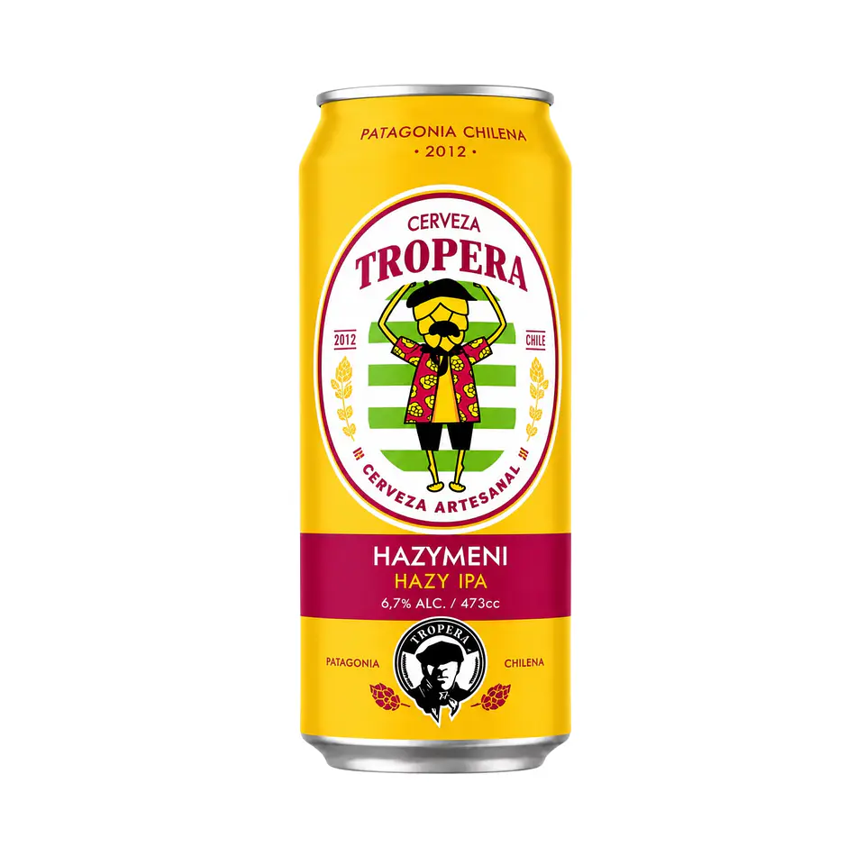 Tropera Hazymeni Hazy IPA 473cc 2