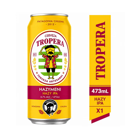 Tropera Hazymeni Hazy IPA 473cc