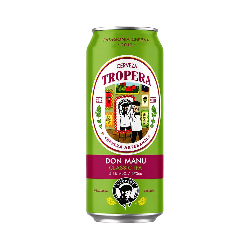 Tropera Don Manu Classic IPA 473cc 2