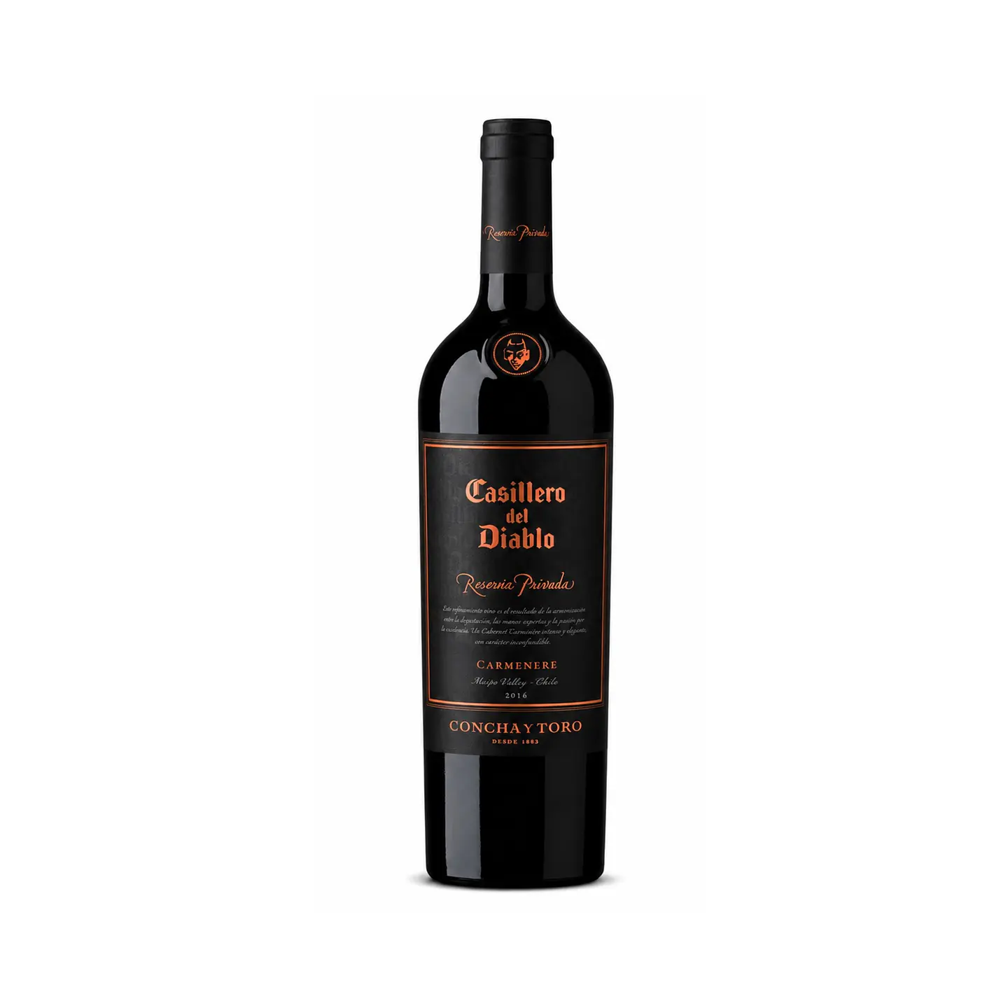 Vino Casillero del Diablo Gran Reserva Carmenere 750 cc 2