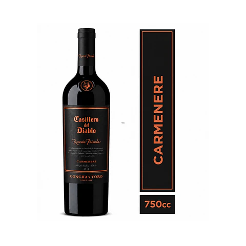 Vino Casillero del Diablo Gran Reserva Carmenere 750 cc