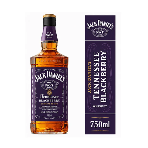 Whisky Jack Daniels Blackberry 35° 750 cc