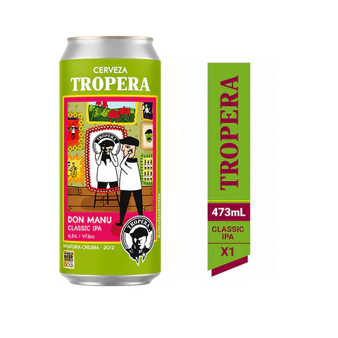 Tropera Don Manu Classic IPA 473cc