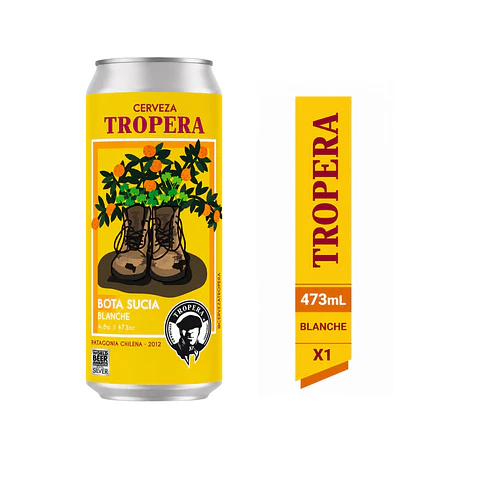 Tropera Bota Sucia Blanche 473cc