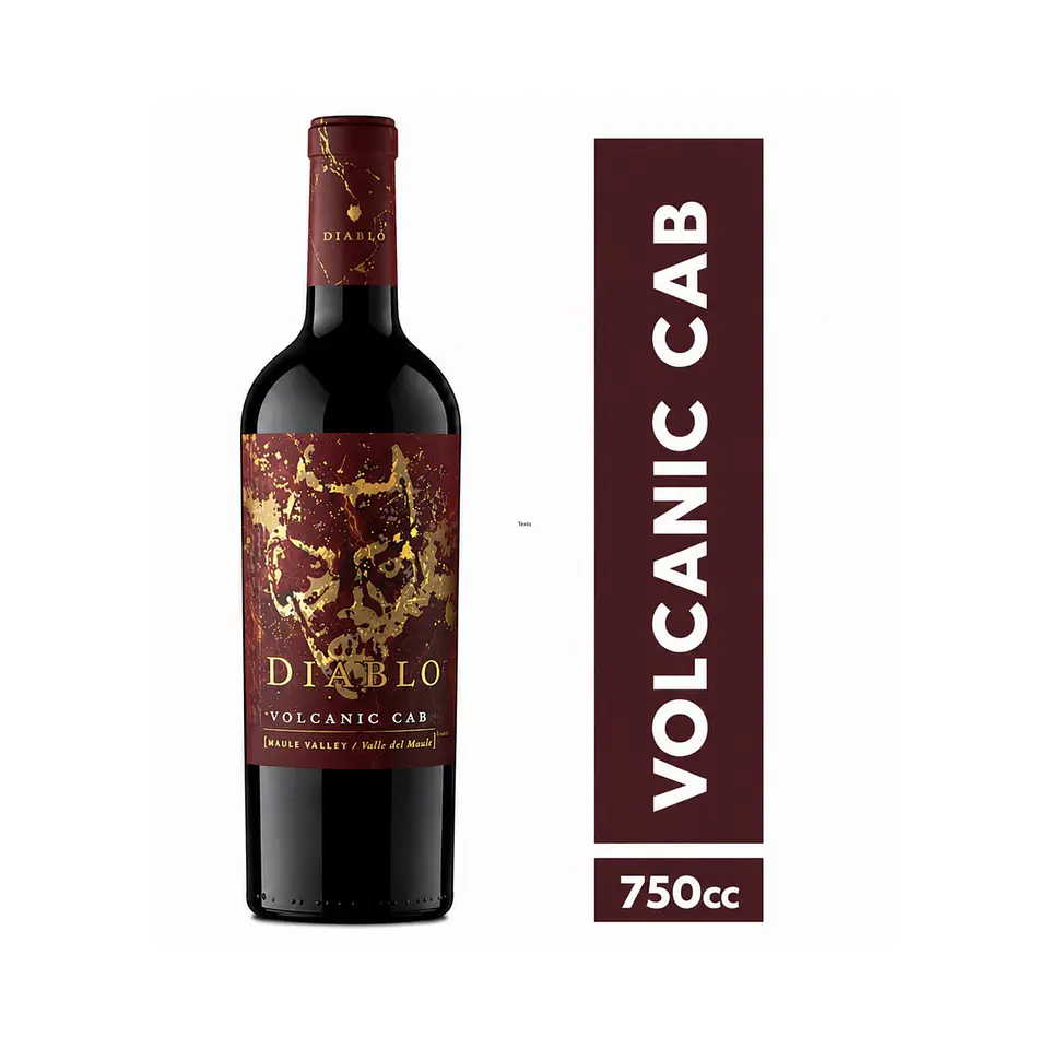 Vino Diablo Volcanic Gran Reserva Cabernet Sauvignon 750 cc 1