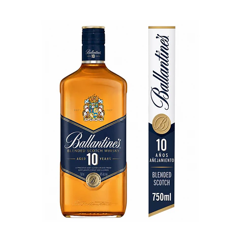 Whisky Ballantine's 10 Años 40° 750 cc