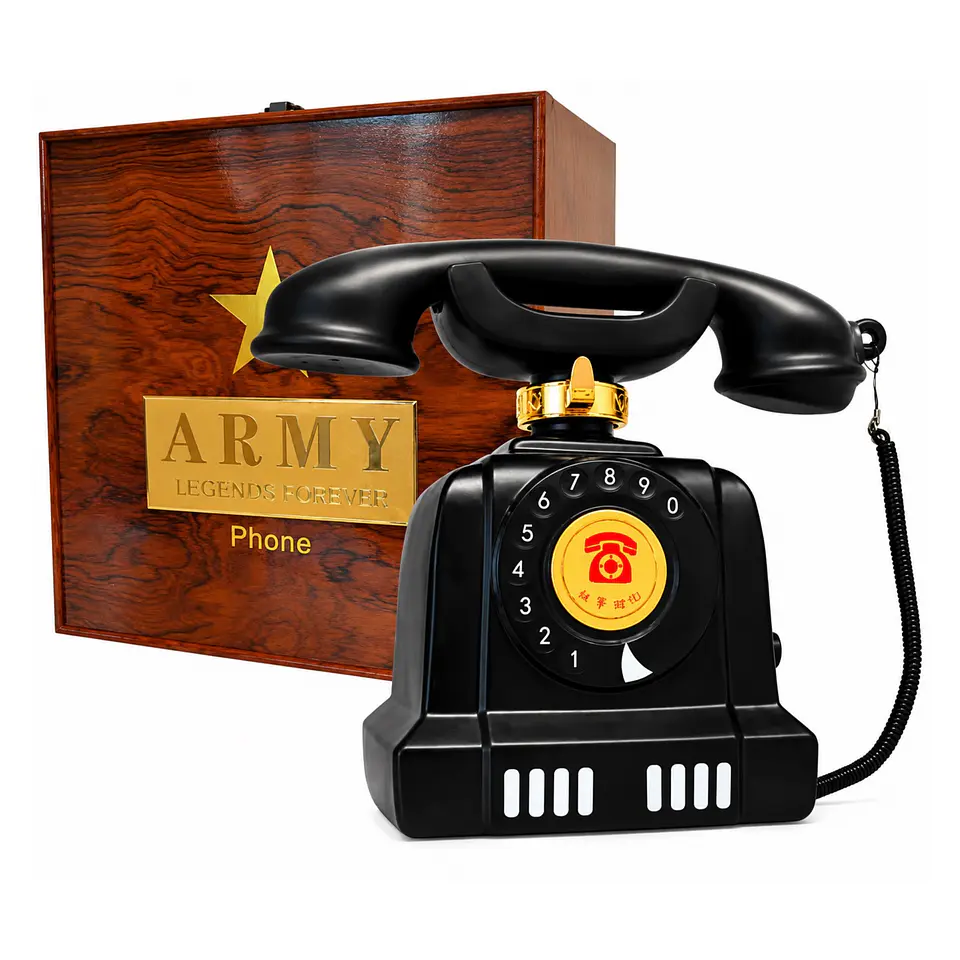 Whisky ArmyTeléfono 1.5 L + CajaDe Madera  1