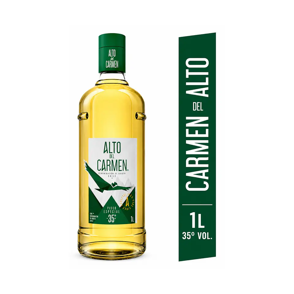 Pisco Alto del Carmen Especial 35° Botella 1 L 1