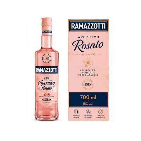 Licor Ramazzotti Rosato 15° 700 cc 