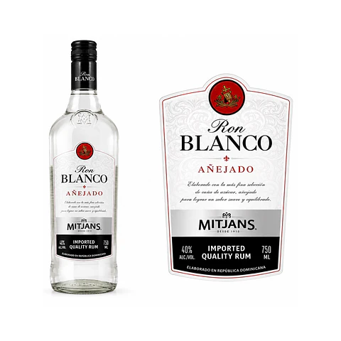 Ron Mitjans Blanco 40° 750 cc