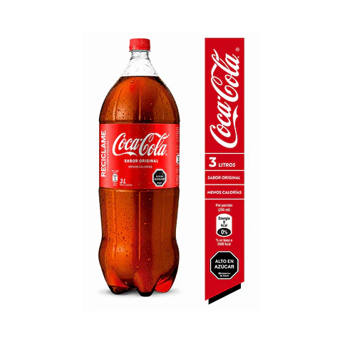 Bebida Coca-Cola Original 3 L
