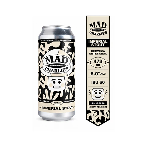 Cerveza Mad Charlies Imperial Stout 473cc