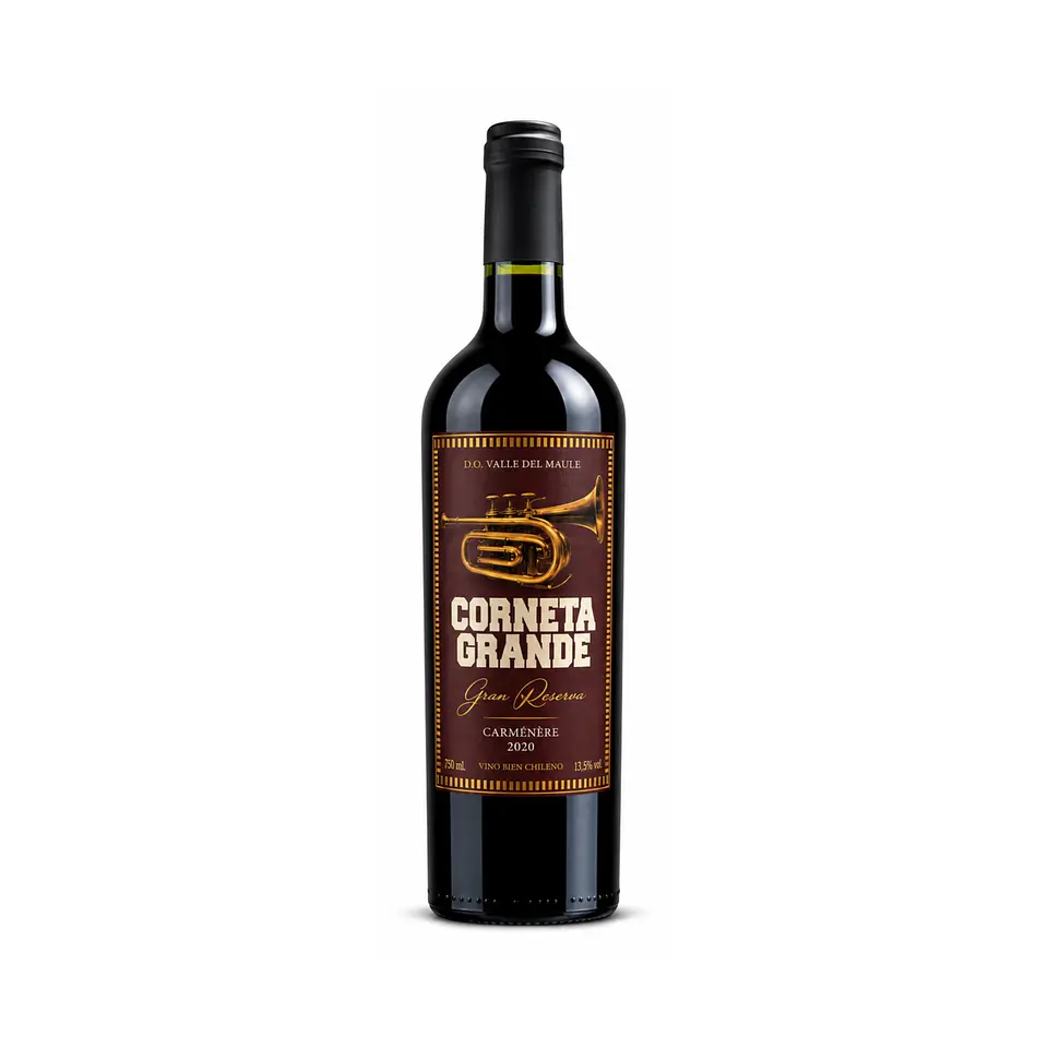 Corneta Grande Gran Reserva Carmenere 750cc 2