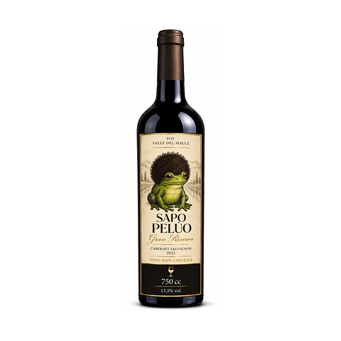 Sapo Pelúo Gran Reserva Cabernet Sauvignon 750cc