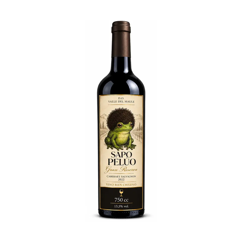 Sapo Pelúo Gran Reserva Cabernet Sauvignon 750cc 2