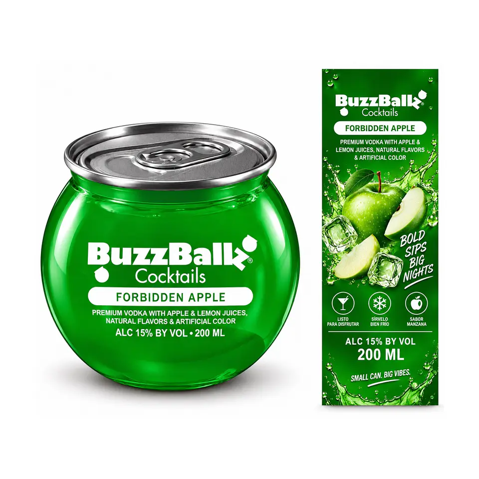 BuzzBallz Forbidden Apple 200cc 1
