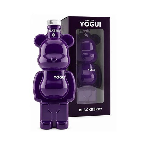 Whisky Yogui Blackberry 40% Alc  600ml